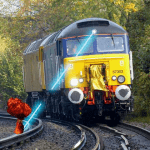 Trenler raydaki yaprakları lazerle yakacak!