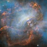 Hubble Yengeç Bulutsusu’nun Kalbinden Muhteşem Bir Fotoğraf Yakaladı