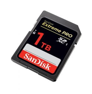 SanDisk’in Yeni 1 TB SD Kart prototipi