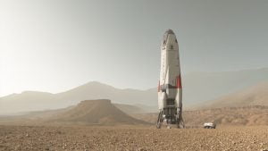 Daedalus uzay aracı kurgusu SpaceX’in Gezegenler Arası Taşıma Sistesi konseptinden çok uzak değil, şirket gelecekte Mars’ı kolonileştirmemize yardımcı olacağını umuyor. Bu arada, betimlenmiş tasarım hemen hemen NASA’nın aklındaki Mars’a insan taşıma sistemiyle uyumlu.