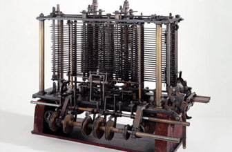 The Analytical Machine This is what Babbage and Lovelace's machine would look like if it could come to life.