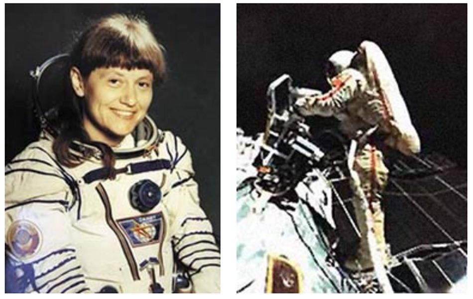1 в мире женщина в открытом космосе. Савицкая космонавт.