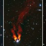 Yeni Radyo Görüntüleri, Karanlıkta Yanan Alevlere Benzeyen Galaksileri Gösteriyor