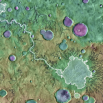 Mars’ın Yüzeyi, Taşan Kraterlerin Hızlı ve Öfkeli Selleriyle Şekillenmiş