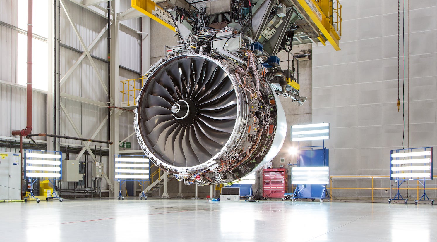 Bir Trent XWB motoru. Fotoğraf: Rolls-Royce